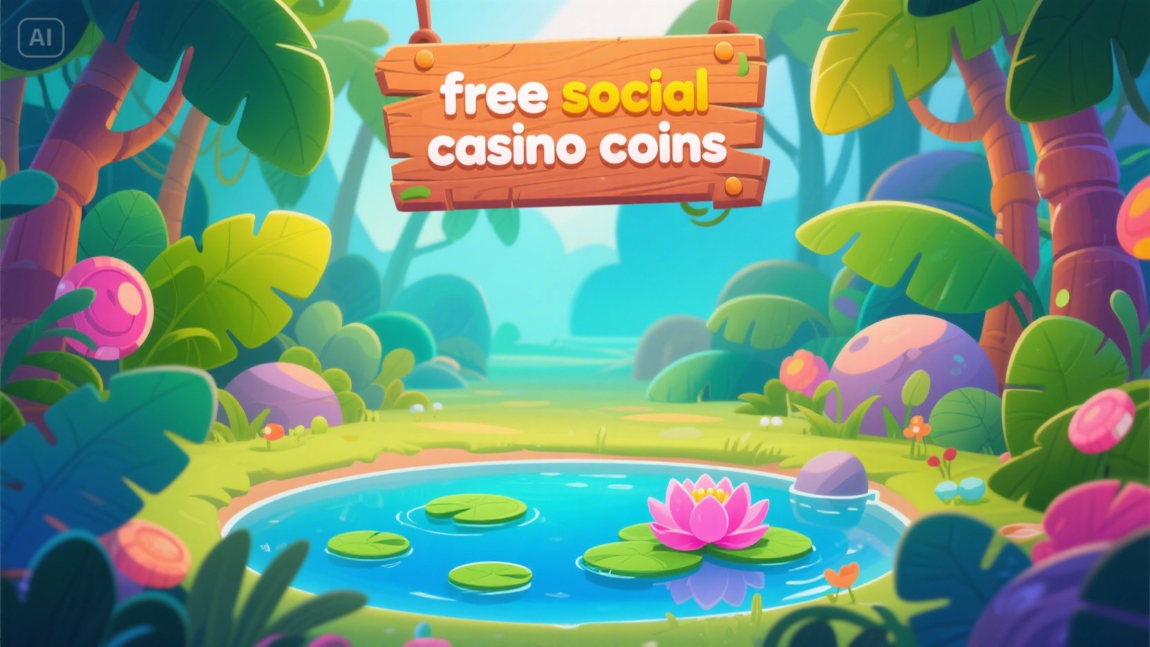 free social casino coins